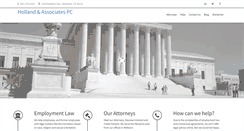 Desktop Screenshot of hollandattorney.com
